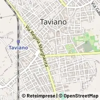 Hartă Taviano