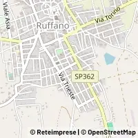 Mapa Ruffano