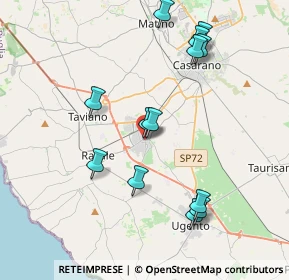 Mappa 00071 Racale LE, Italia (4.37385)