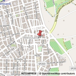 Mappa Via Vittorio Emanuele, 8, 73040 Morrovalle, Macerata (Marche)