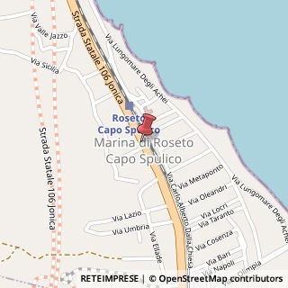 Mappa Via nazionale 72, 87070 Roseto Capo Spulico, Cosenza (Calabria)