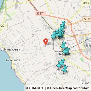 Mappa Via Pio X, 73055 Racale LE, Italia (1.98857)