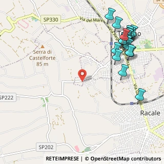 Mappa Via Pio X, 73055 Racale LE, Italia (1.518)