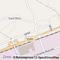 Karte Teramo