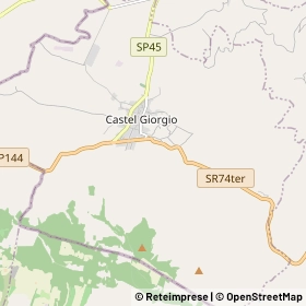 Mappa Castel Giorgio