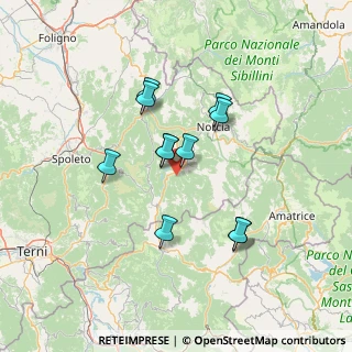 Mappa Strada Biserici, 06043 Cascia PG, Italia (11.93909)