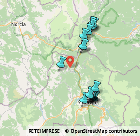 Mappa Loc. Madonna delle Coste, 02100 Accumoli RI, Italia (8.239)