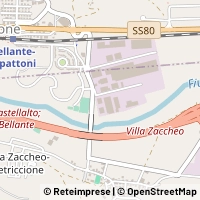 Mapa Bellante