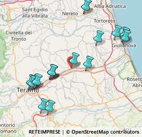 Mappa Via Giovanni Verga, 64020 Bellante TE, Italia (9.301)