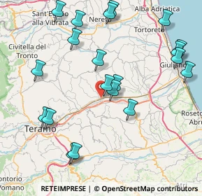 Mappa Via galileo galilei zona industriale s. atto, 64100 Teramo TE, Italia (9.7385)