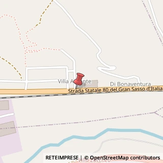 Mappa Via Villa Ardente, 1, 64020 Bellante, Teramo (Abruzzo)