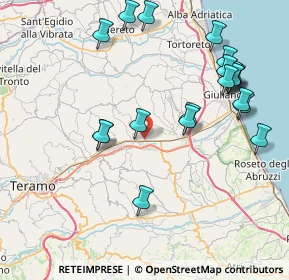 Mappa SS80, 64020 Mosciano Sant'Angelo TE, Italia (9.3075)