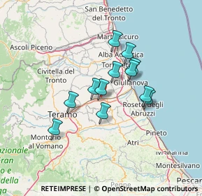 Mappa SS 80, 64020 Bellante TE, Italia (10.73083)