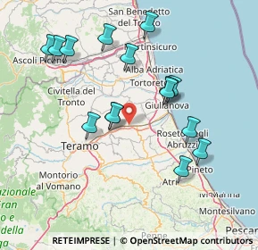 Mappa Via del Commercio, 64020 Bellante TE, Italia (15.71)