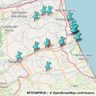 Mappa Via del Commercio, 64020 Bellante TE, Italia (9.36)