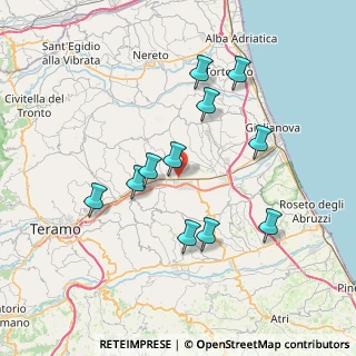 Mappa SS80, 64020 Bellante TE, Italia (7.22182)