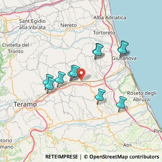 Mappa Via del Commercio, 64020 Bellante TE, Italia (6.81636)