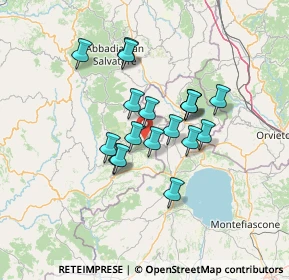 Mappa Località Casetta, 58010 Sorano GR, Italia (10.835)