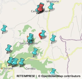 Mappa Località Casetta, 58010 Sorano GR, Italia (2.73846)