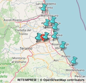 Mappa Via Dei Falegnami, 64020 Bellante TE, Italia (10.78182)