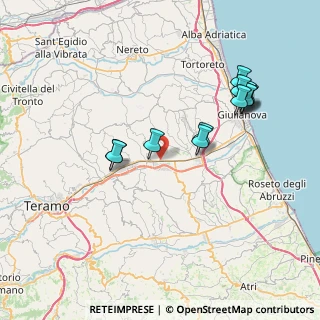 Mappa Via Dei Falegnami, 64020 Bellante TE, Italia (7.84833)