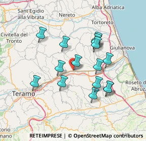 Mappa Via Nazionale, 64020 Bellante TE, Italia (6.6625)