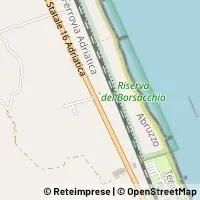 Karta Roseto degli Abruzzi