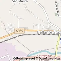 Map Bellante