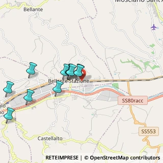 Mappa Via dei Mestieri, 64020 Bellante TE, Italia (1.88909)