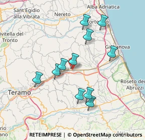 Mappa Via dei Mestieri, 64020 Bellante TE, Italia (7.06455)