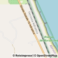 Karte Roseto degli Abruzzi