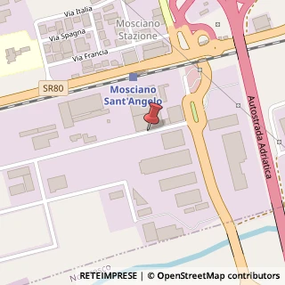 Mappa Via del Progresso, 10, 64023 Mosciano Sant'Angelo, Teramo (Abruzzo)
