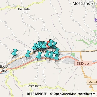 Mappa Via Mario Capuani, 64017 Tortoreto TE, Italia (1.063)