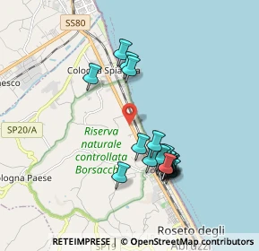 Mappa S.S. 16, 64026 Roseto degli Abruzzi TE, Italia (1.789)