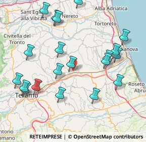 Mappa Via Carlo Rosselli, 64020 Bellante TE, Italia (9.4795)
