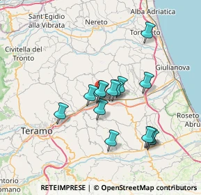 Mappa Via Carlo Rosselli, 64020 Bellante TE, Italia (5.95786)