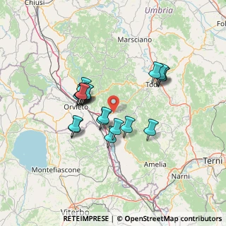 Mappa SS 448, 05023 Baschi TR, Italia (12.0115)