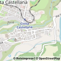 Karte Civita Castellana