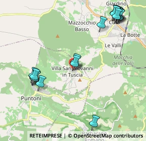 Mappa Via XXIV Maggio, 01010 Villa San Giovanni in Tuscia VT, Italia (2.813)