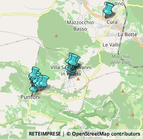 Mappa Via XXIV Maggio, 01010 Villa San Giovanni in Tuscia VT, Italia (1.817)