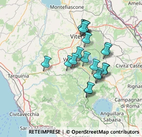 Mappa Via XXIV Maggio, 01010 Villa San Giovanni in Tuscia VT, Italia (12.142)