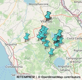 Mappa Via XXIV Maggio, 01010 Villa San Giovanni in Tuscia VT, Italia (9.6515)