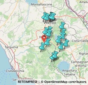 Mappa Piazza del Comune, 01010 Villa San Giovanni in Tuscia VT, Italia (12.257)