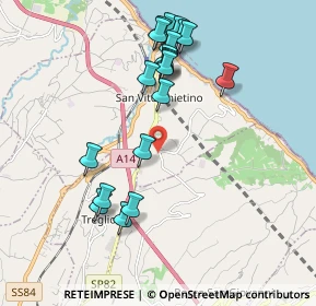 Mappa Contrada Paolini, 66038 San Vito Chietino CH, Italia (2.0995)