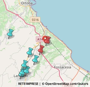 Mappa Contrada Paolini, 66038 San Vito Chietino CH, Italia (5.83818)