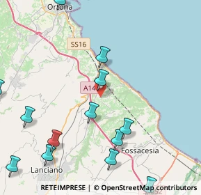 Mappa Contrada Paolini, 66038 San Vito Chietino CH, Italia (5.77462)