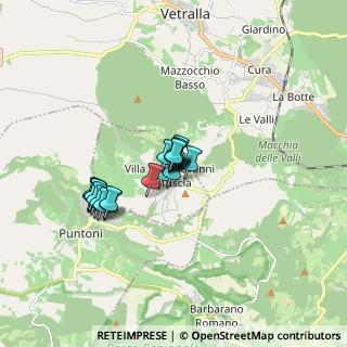 Mappa Via Monte Zebio, 01010 Villa San Giovanni in Tuscia VT, Italia (1.2195)