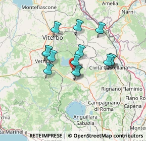 Mappa Via Sandro Pertini, 01037 Ronciglione VT, Italia (11.575)