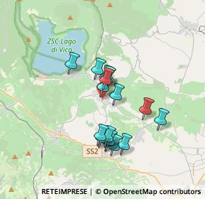 Mappa Via Sandro Pertini, 01037 Ronciglione VT, Italia (2.92)