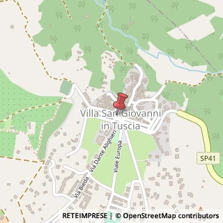 Mappa Piazza Savoia, 101, 01010 Villa San Giovanni in Tuscia, Viterbo (Lazio)